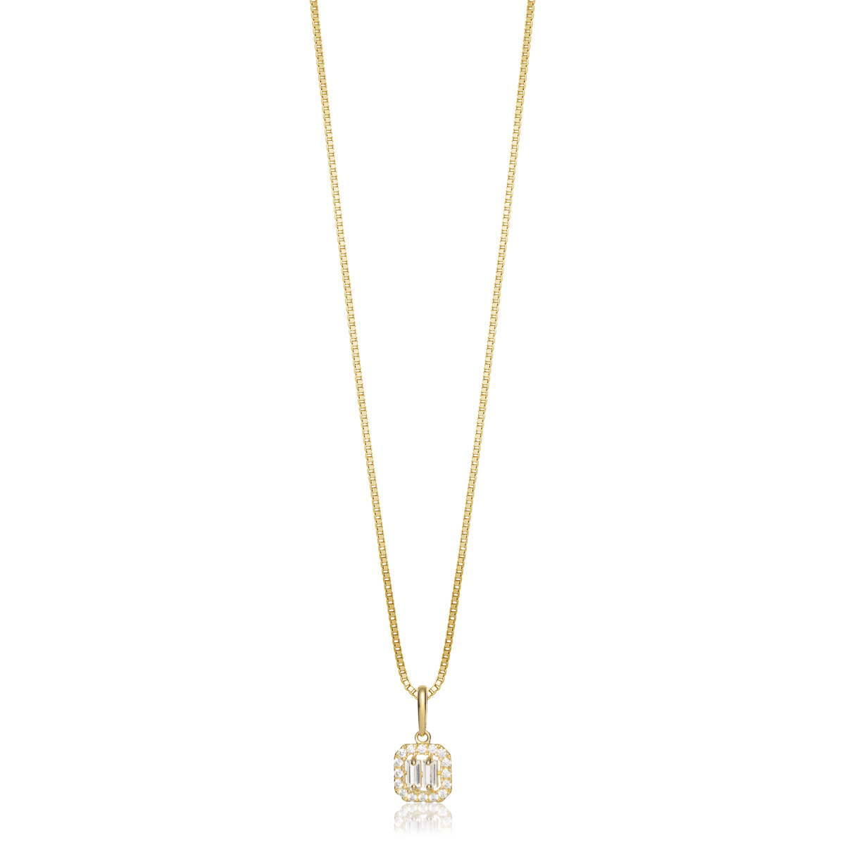 Halssmykke 375 Gult Gull