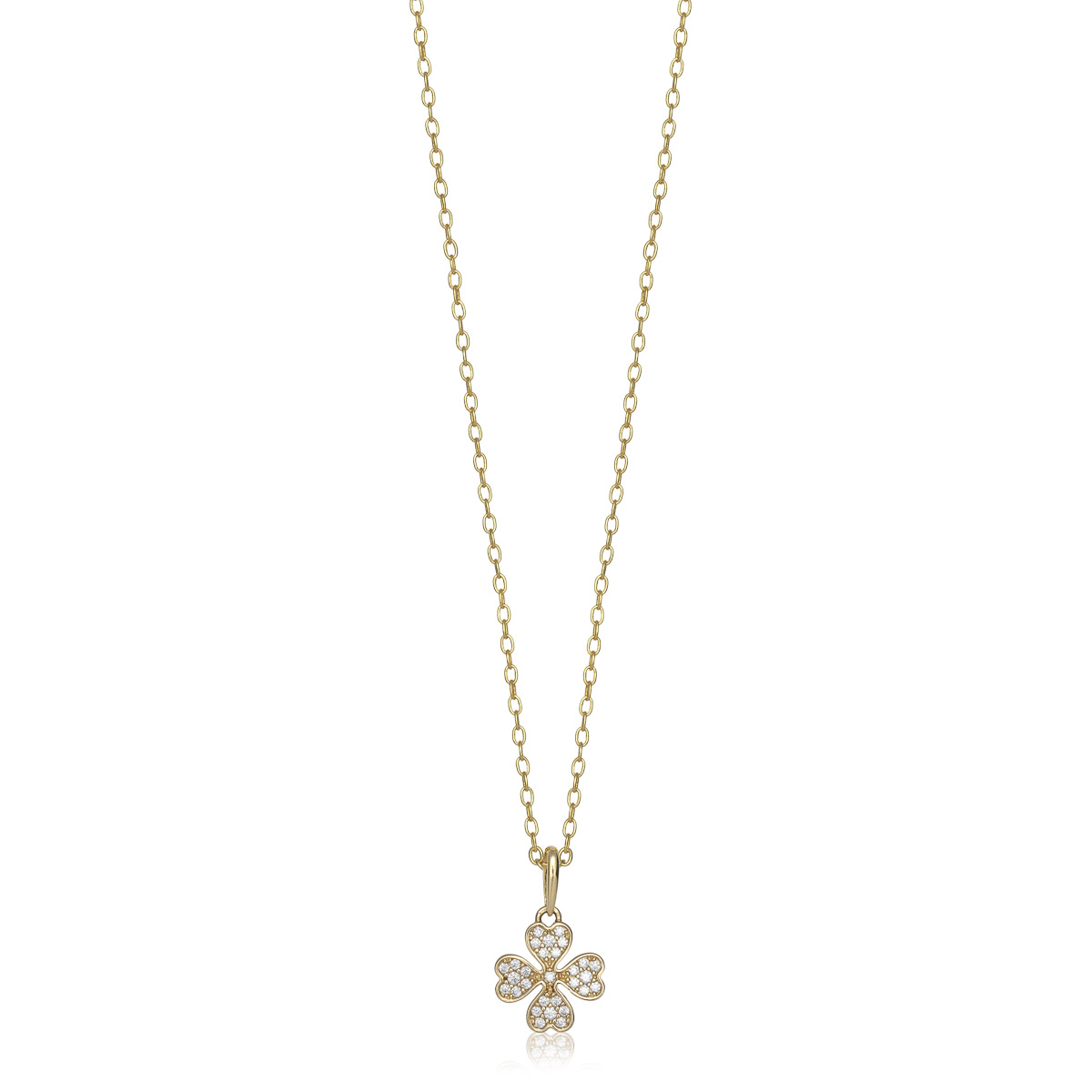 Halssmykke 375 Gult Gull