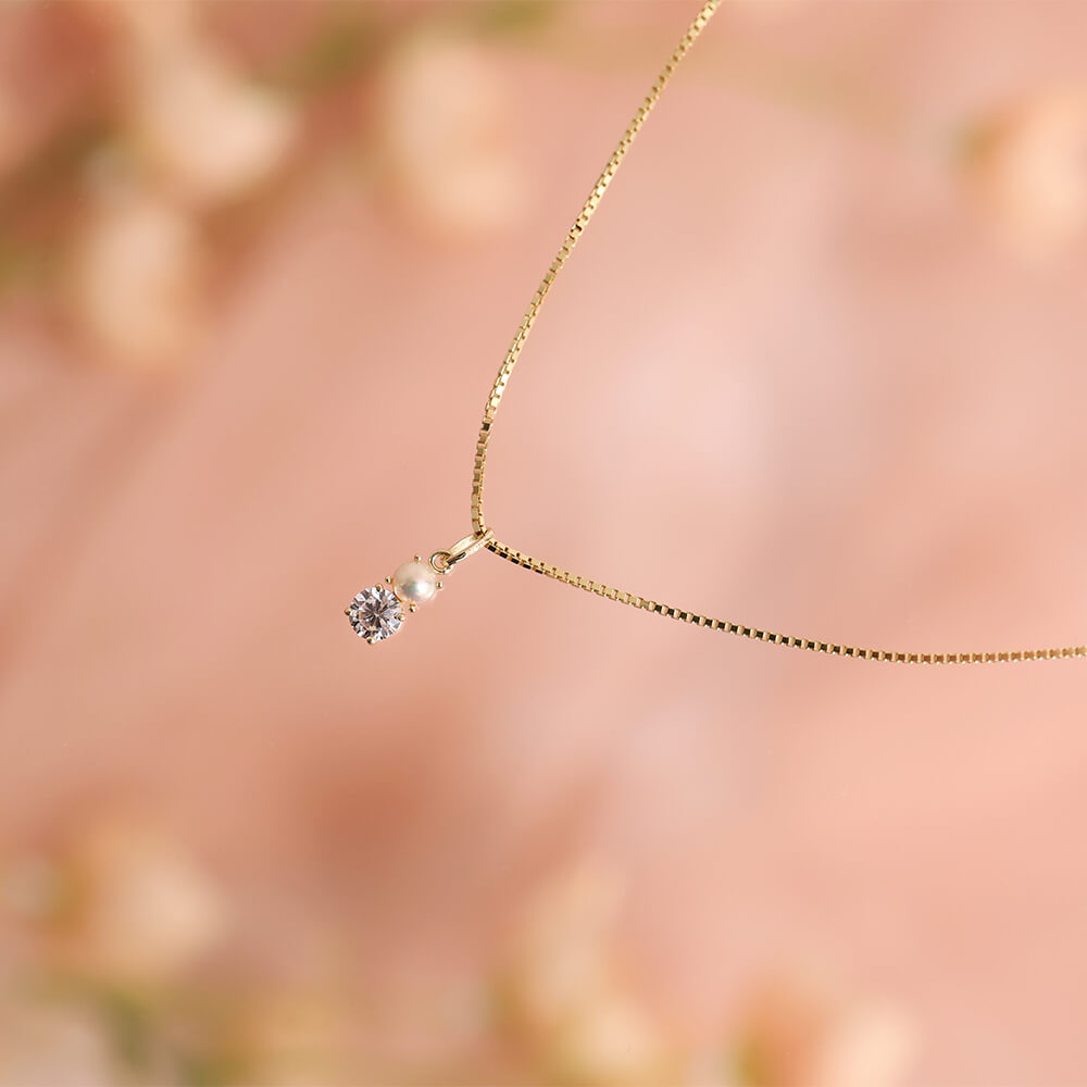 Halssmykke 375 Gult Gull