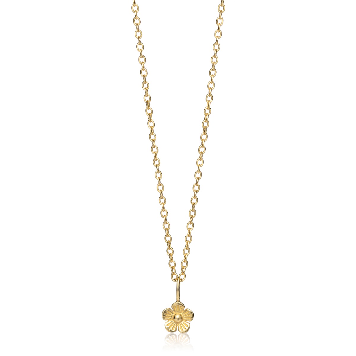 MILLA Halssmykke 375 Gult Gull