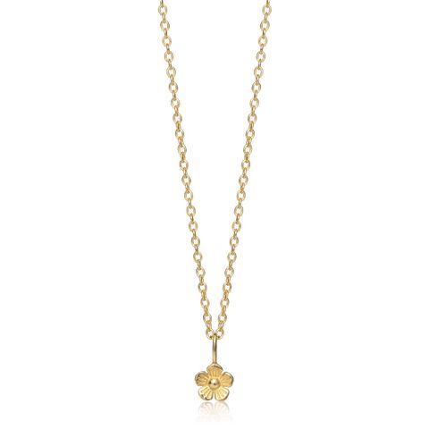 MILLA Halssmykke 375 Gult Gull