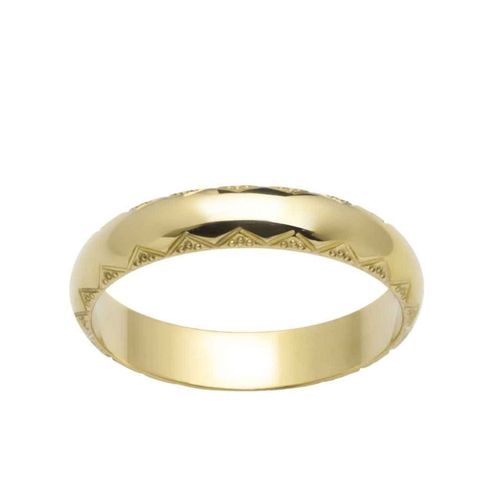 Giftering 4 mm Mønstret