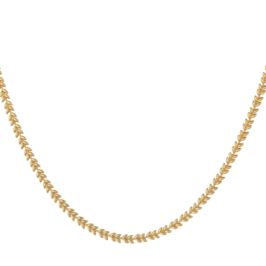 Season Halssmykke 925 Forgylt Sølv