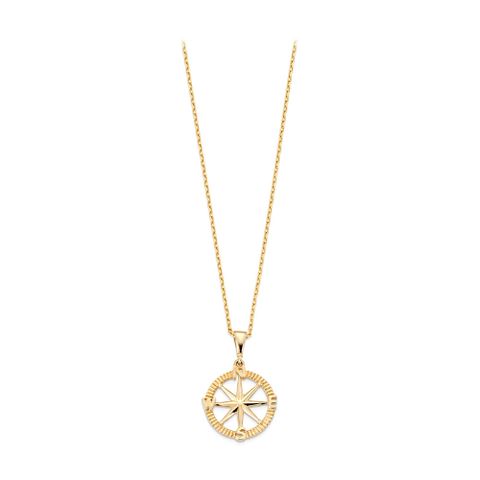 SØLVE Halssmykke 375 Gult Gull