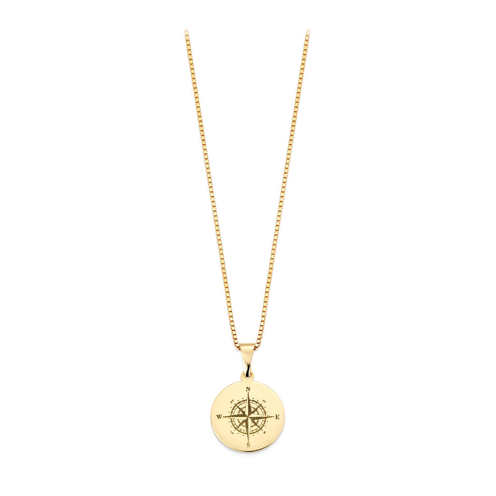 STEINAR Halssmykke 375 Gult Gull