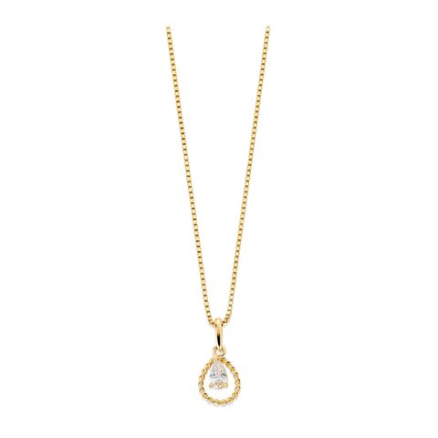 Halssmykke 375 Gult Gull