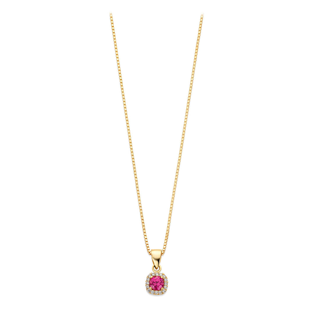 Halssmykke 375 Gult Gull