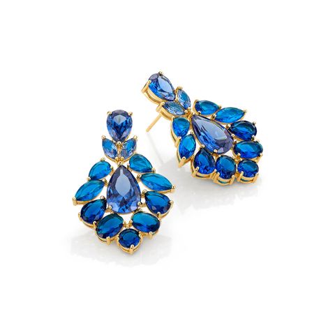 Øredobber Annet Metall Blå