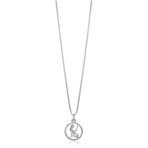 Stjernetegnsmykke Jomfru 925 Sølv