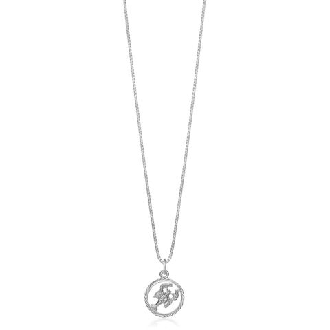 Stjernetegnsmykke Kreps 925 Sølv