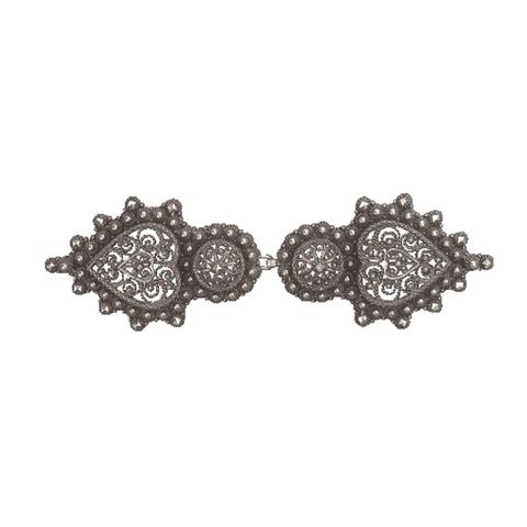 Beltespenne Telemark 830 Oksidert Sølv