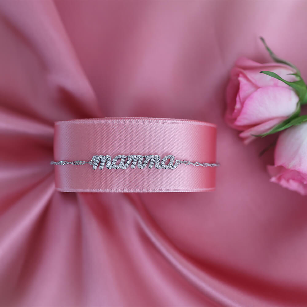 Armbånd Mamma 925 Sølv