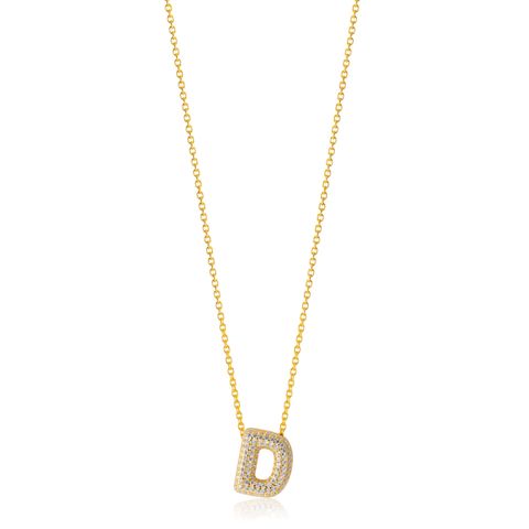 Halssmykke D 925 Forgylt Sølv