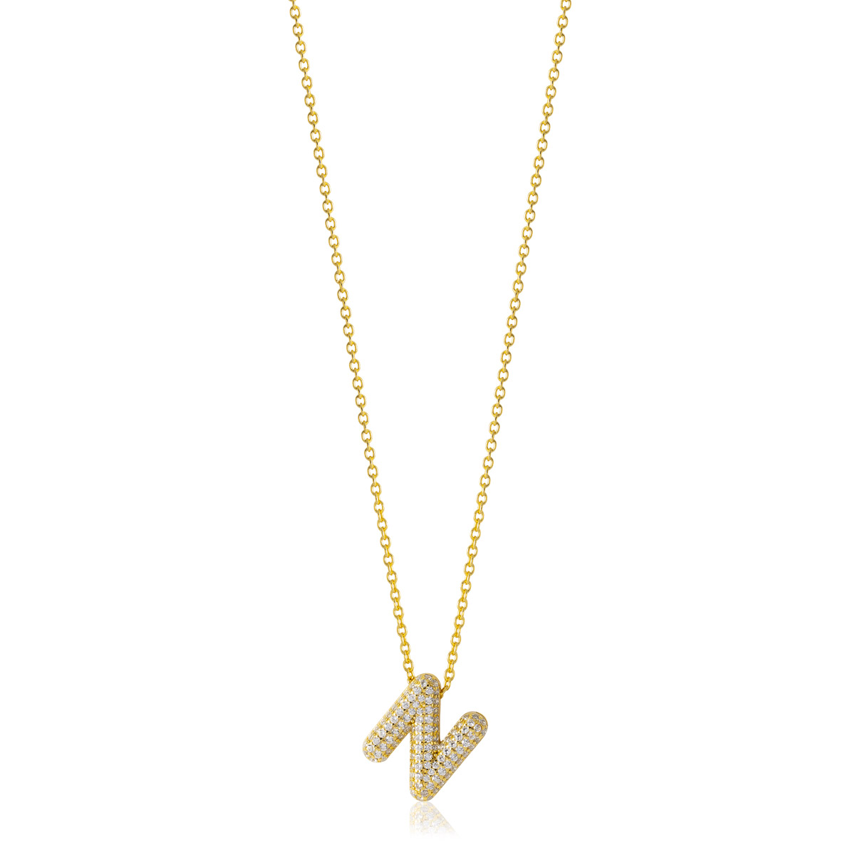 Halssmykke N 925 Forgylt Sølv