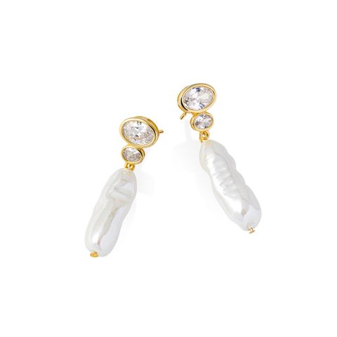 ISADORA Øredobber 925 Forgylt Sølv