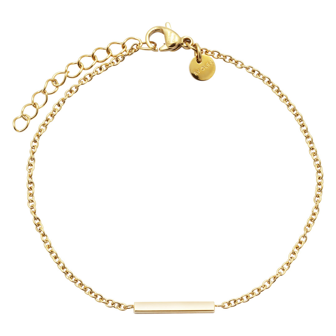 AMANDA Armbånd Gullfarget Stål