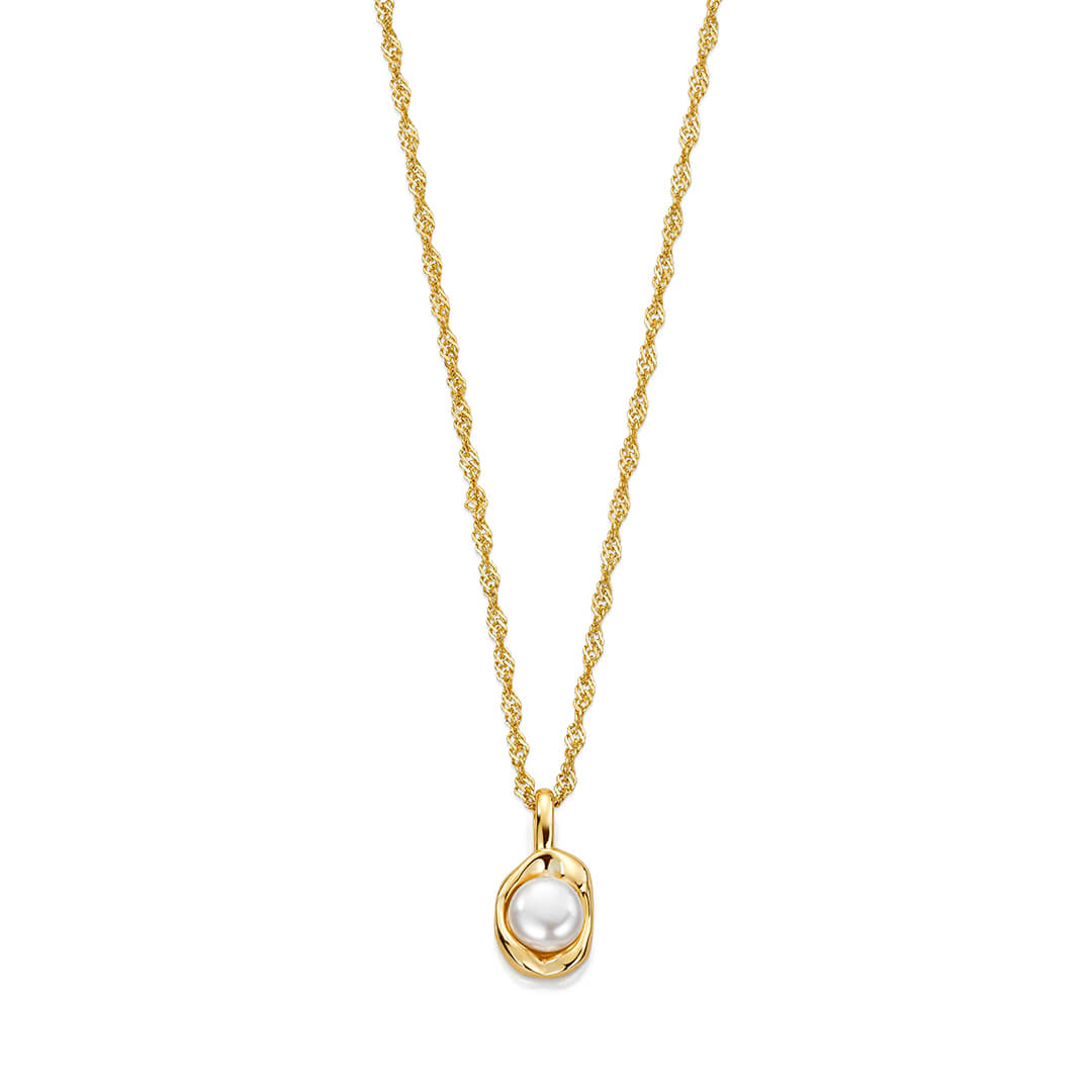 SOFIE Halssmykke 925 Forgylt Sølv