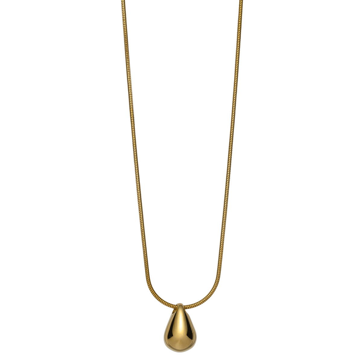 MARIANNE Halssmykke Gullfarget Stål