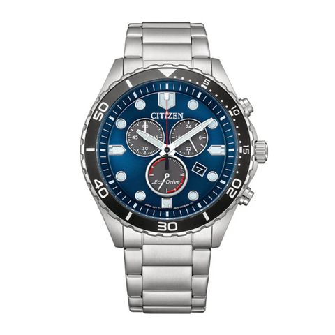 Aqua Eco-Drive Blå 43 mm