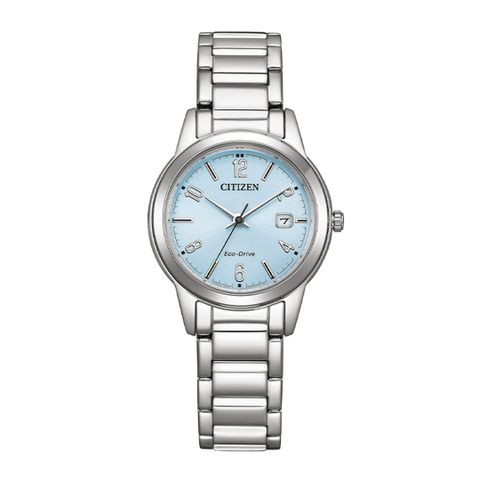 Platform Eco-Drive 29 mm Lyseblå