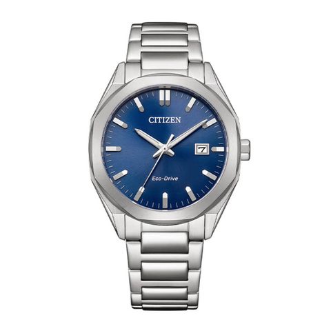 Platform Eco-Drive 38 mm Blå