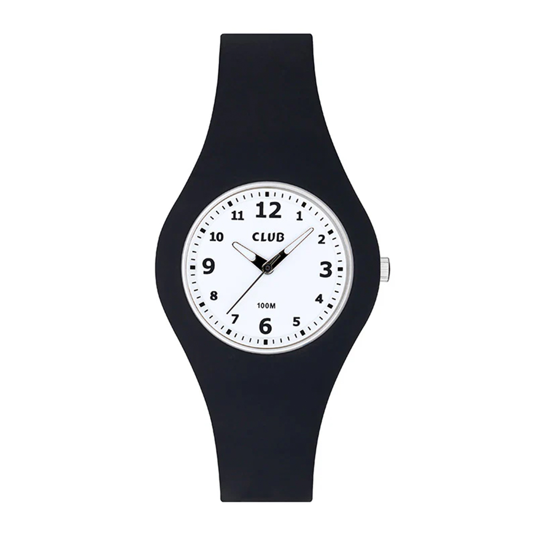 Barneklokke Sort 32 mm