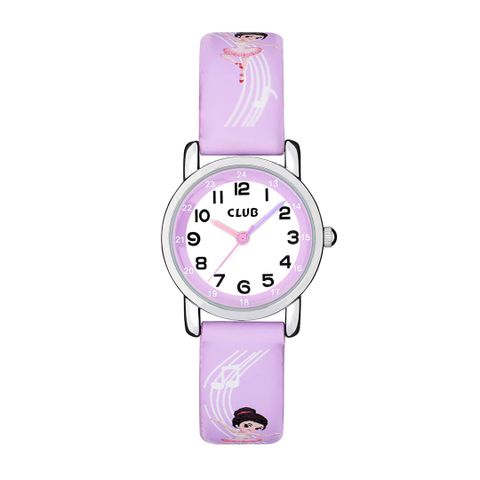 Barneklokke Ballerina Lilla 27 mm