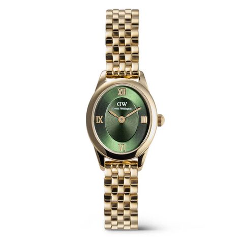 Ophelia Oval Mini 25x22 mm Grønn