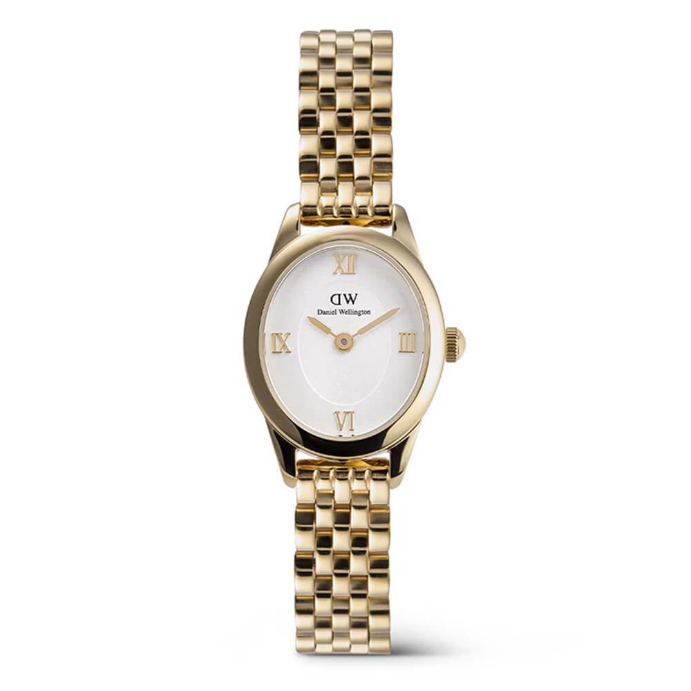 Ophelia Oval Mini 22 x 25,5 mm Gullfarge