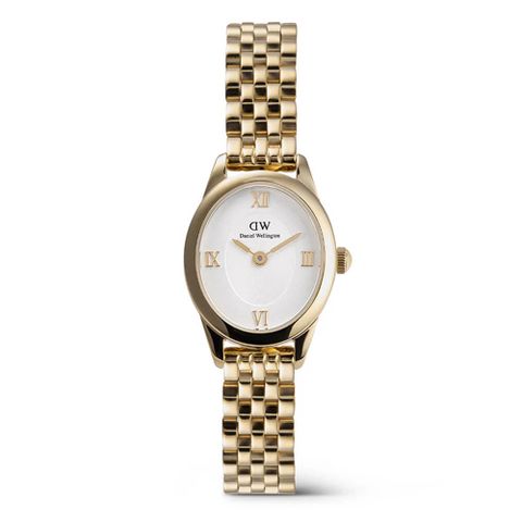 Ophelia Oval Mini 22 x 25,5 mm Gullfarge