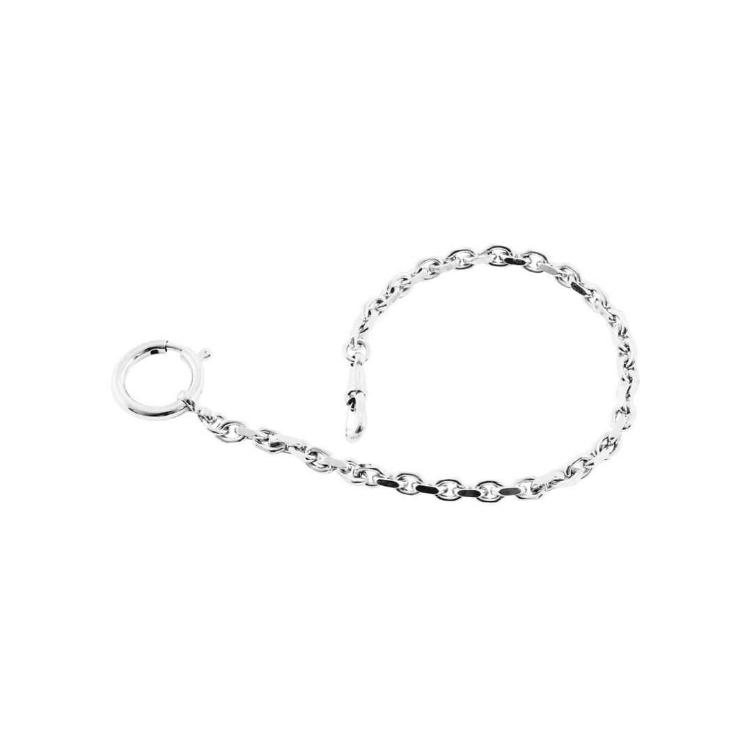 Lommeurkjede Anker 925 Sølv