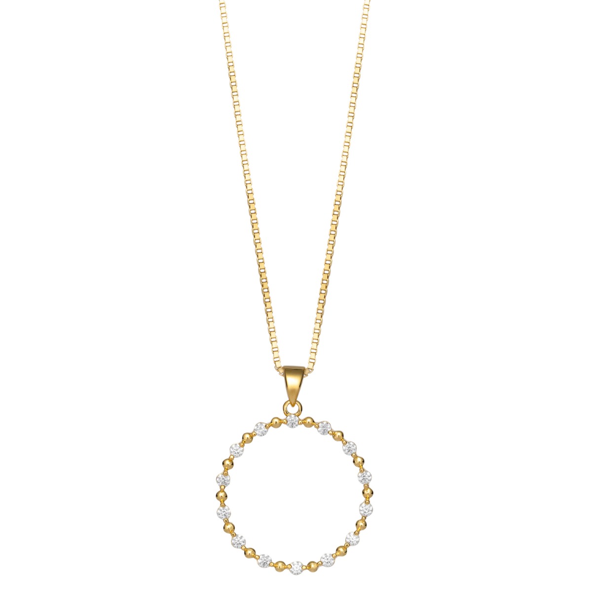 Halssmykke 925 Forgylt Sølv