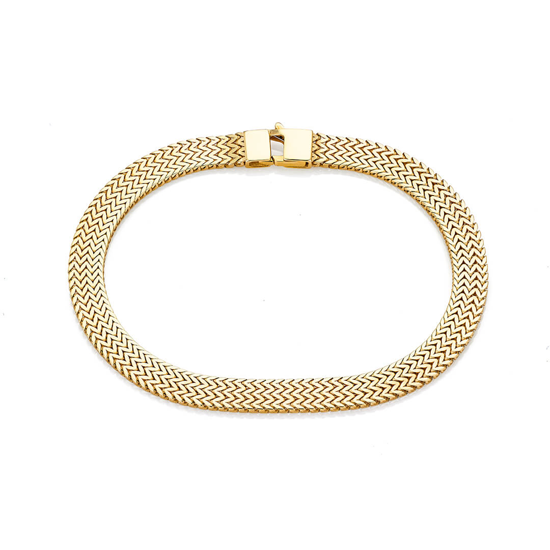 Armbånd 375 Gult Gull