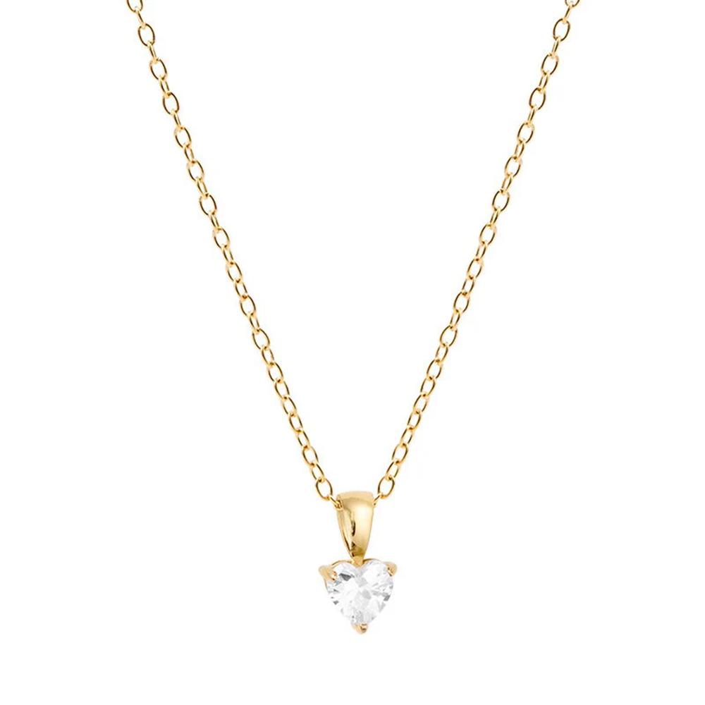 Bonne Halssmykke Gullfarget Stål