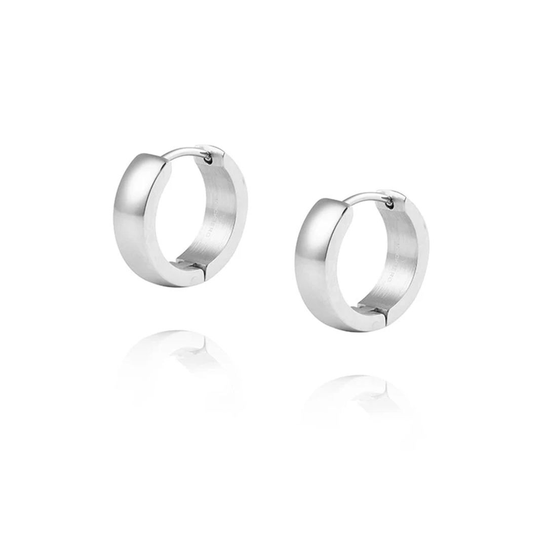 Chunky Øreringer Stål 16 mm