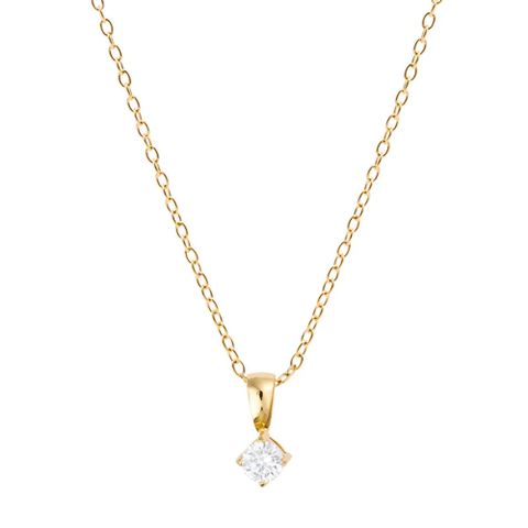 Jolie Halssmykke Gullfarget Stål