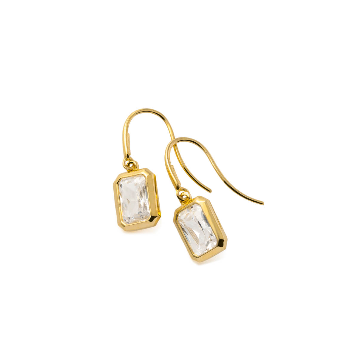 GURI Øredobber 375 Gult Gull