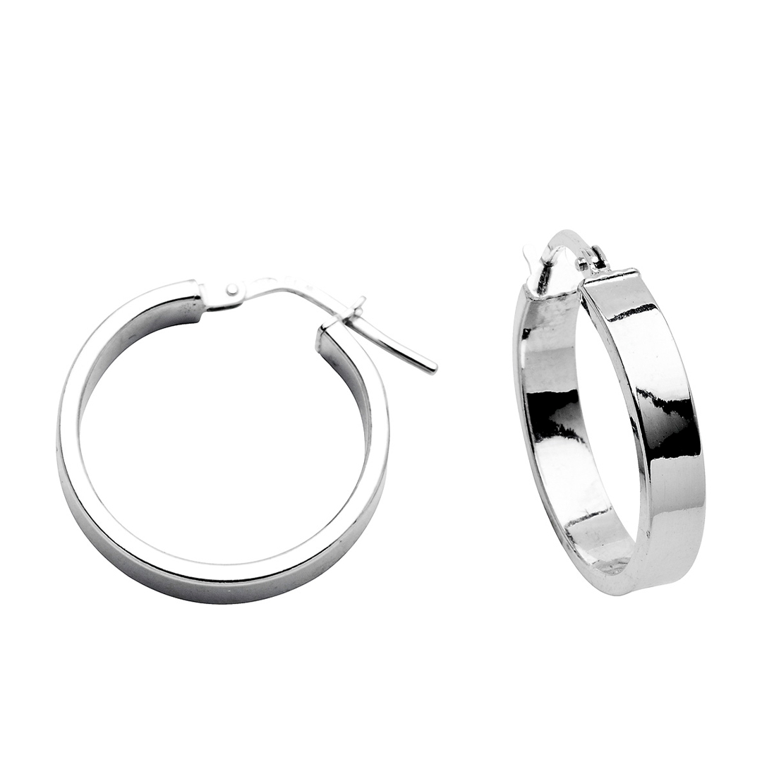 Øreringer 925 Sølv 15 mm