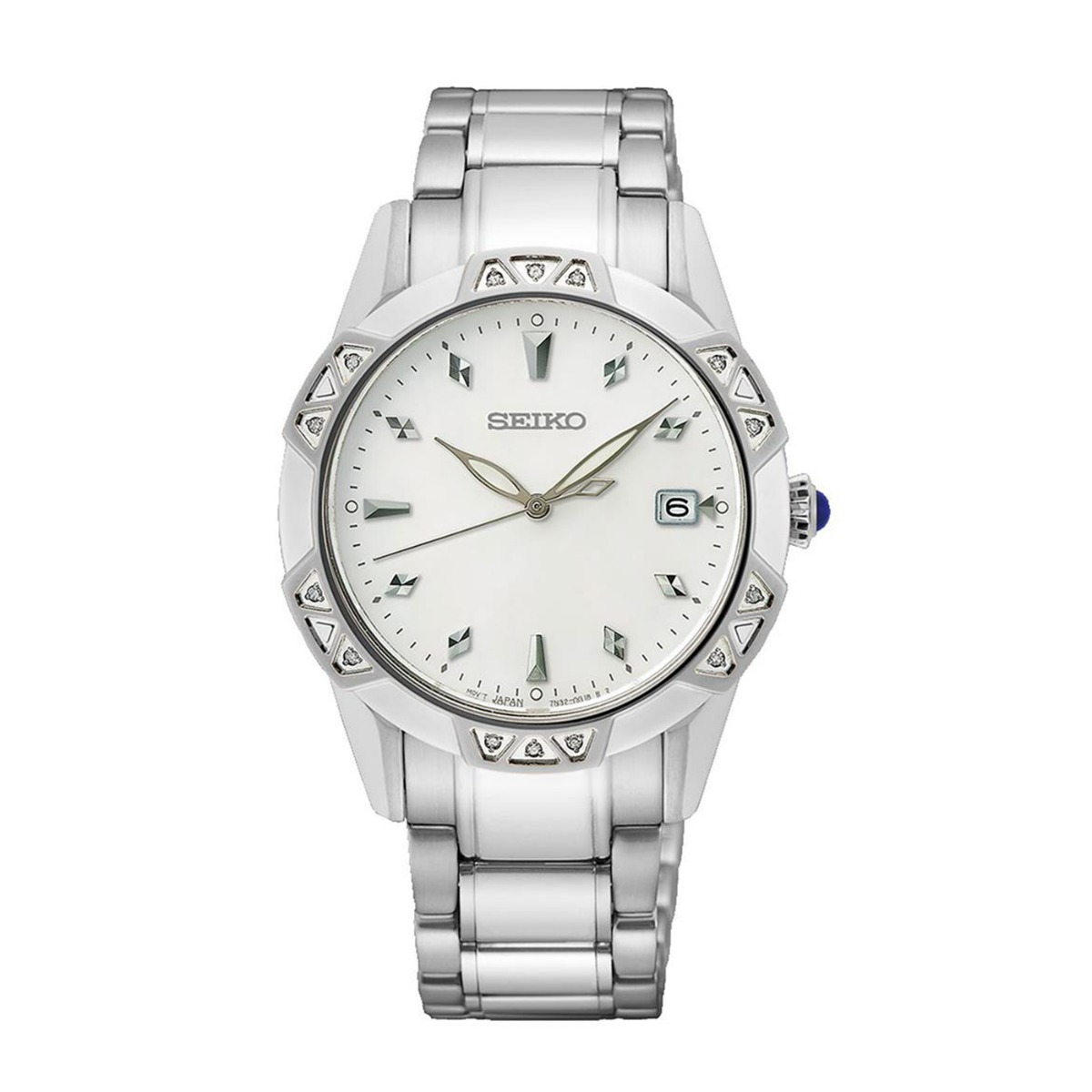 Dameklokke Diamanter 33 mm