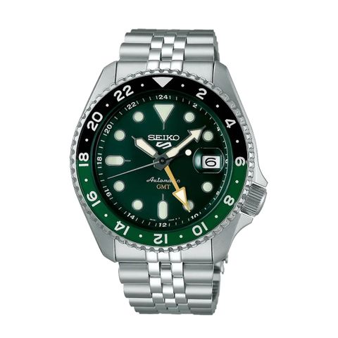 5 Sports GMT 42 mm Grønn