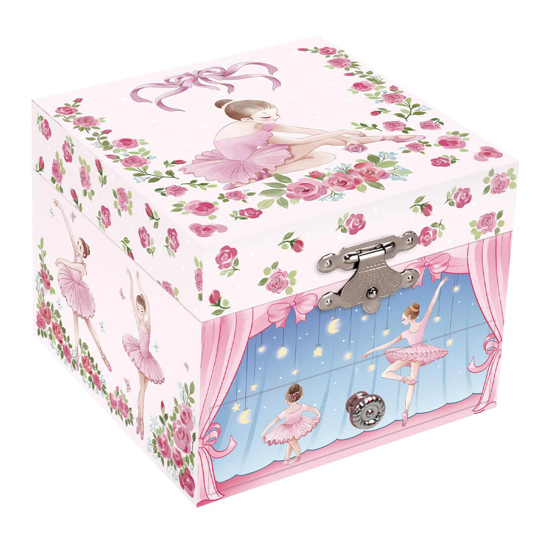 Smykkeskrin Ballerina Hvit