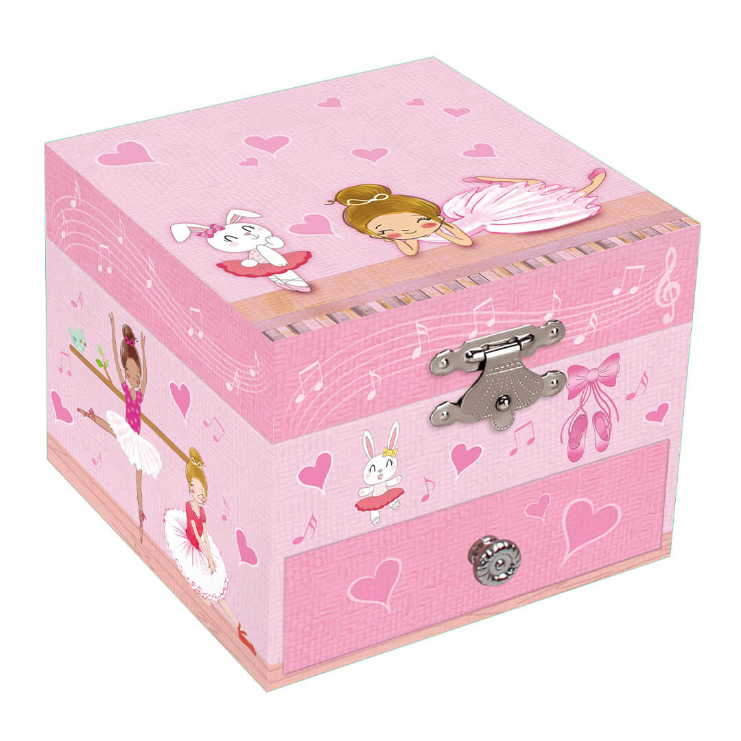 Smykkeskrin Ballerina Rosa