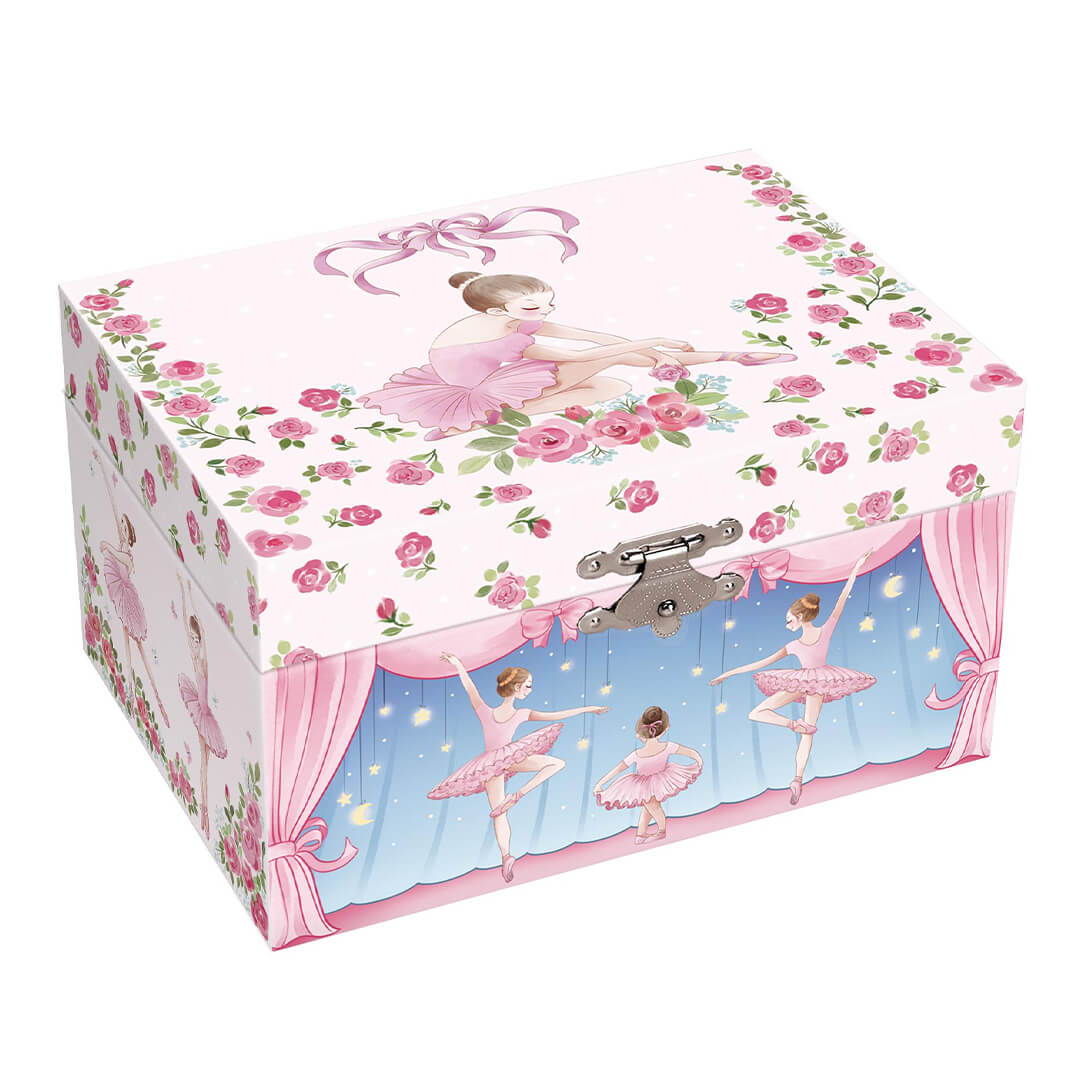 Smykkeskrin Ballerina Hvit