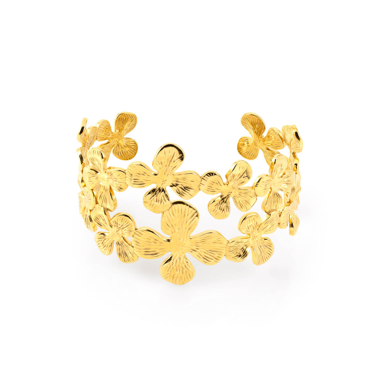 LIVE Armring Gullfarget Stål