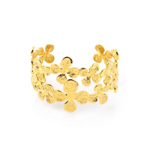 LIVE Armring Gullfarget Stål