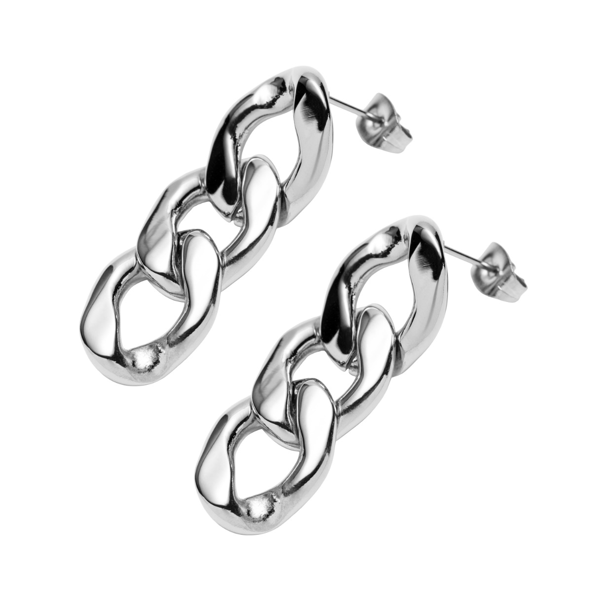 BENTE Øredobber Stål 