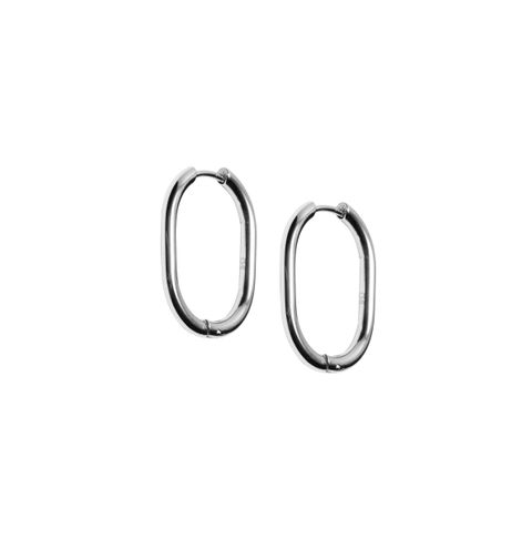 ANDREA Øreringer Stål