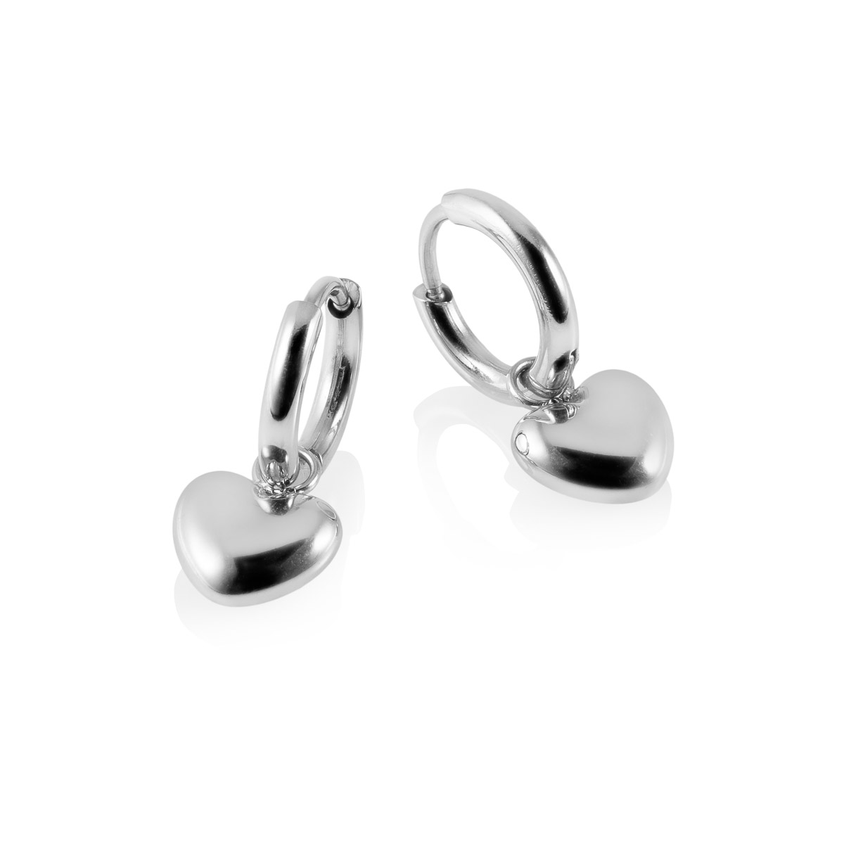 LILY Øreringer Stål