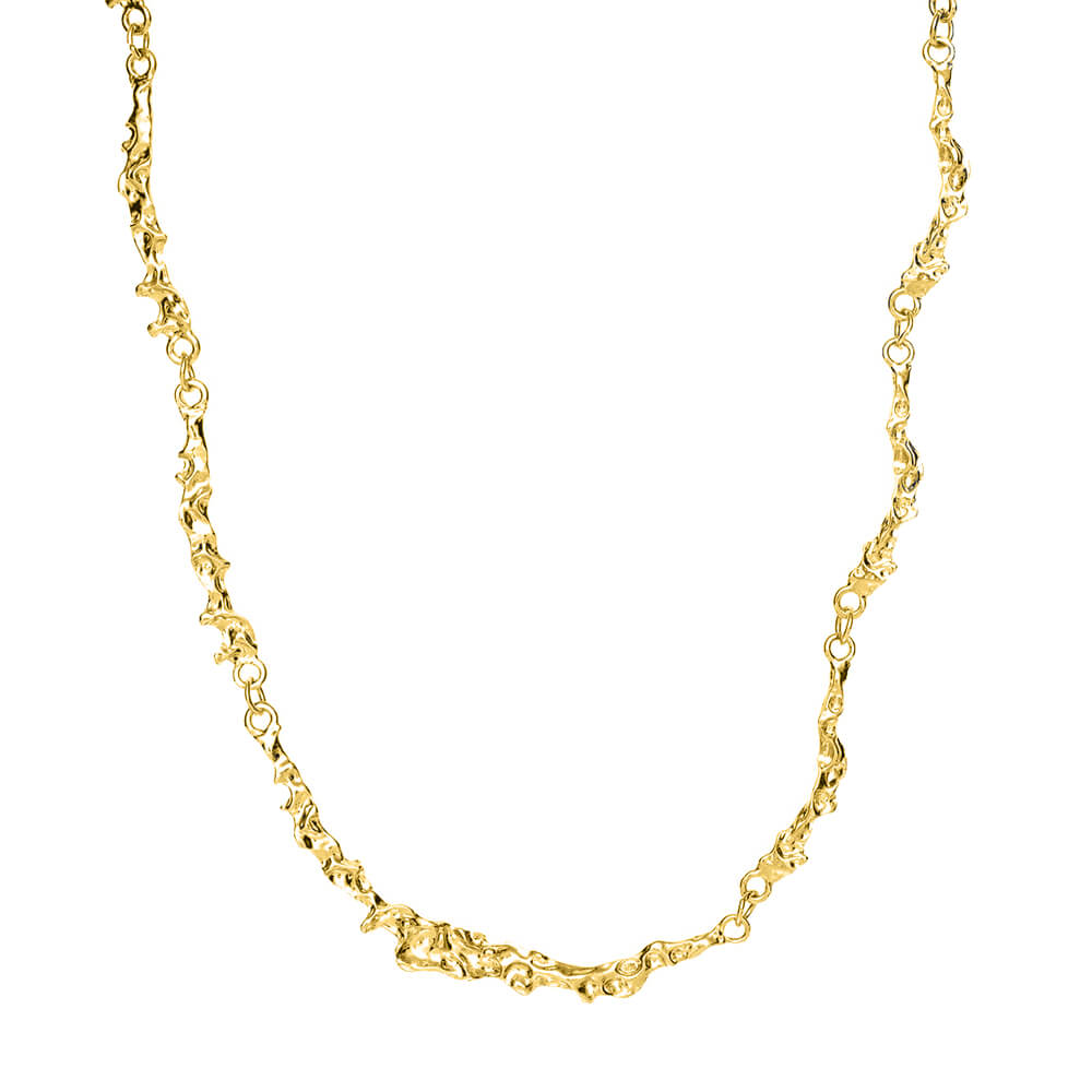 HENNIE Halssmykke Gullfarget Stål