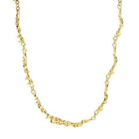 HENNIE Halssmykke Gullfarget Stål